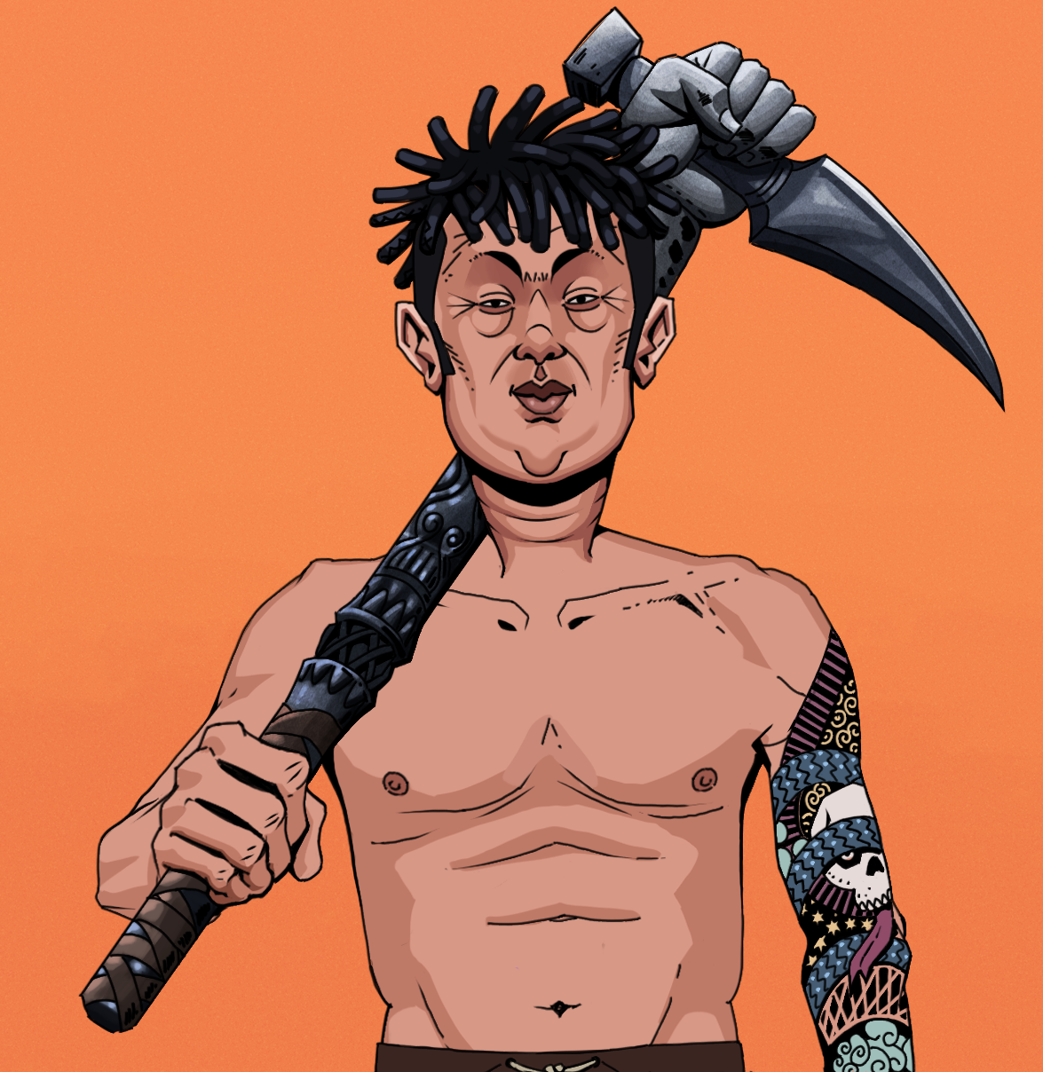 Fat Bob — Degen Dojo fighter