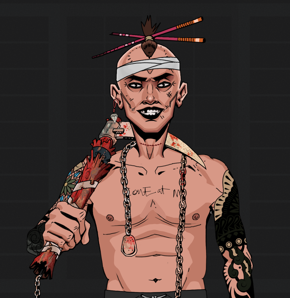 Junichiro Reborn — Degen Dojo fighter