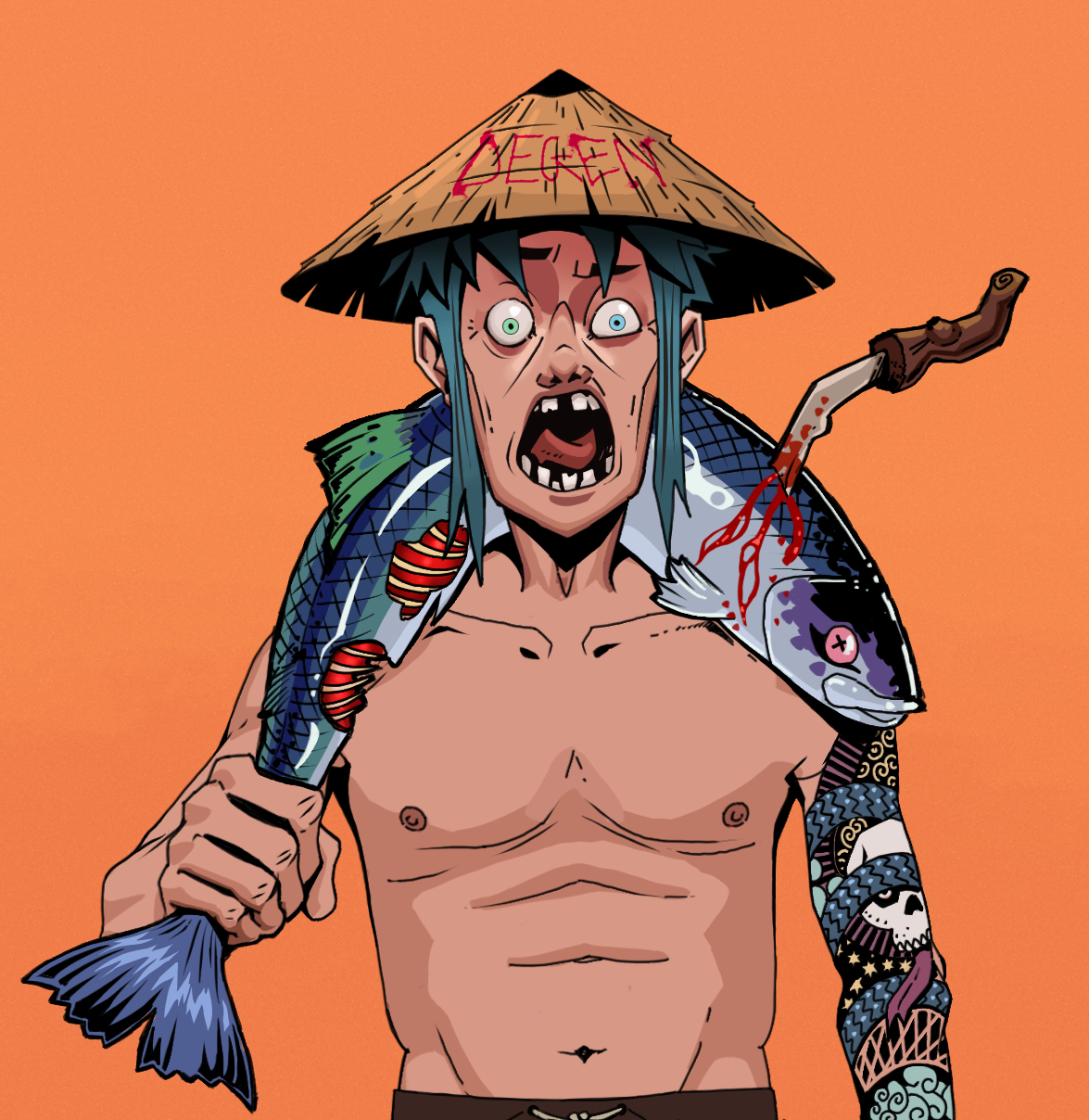 Tokuda — Degen Dojo fighter