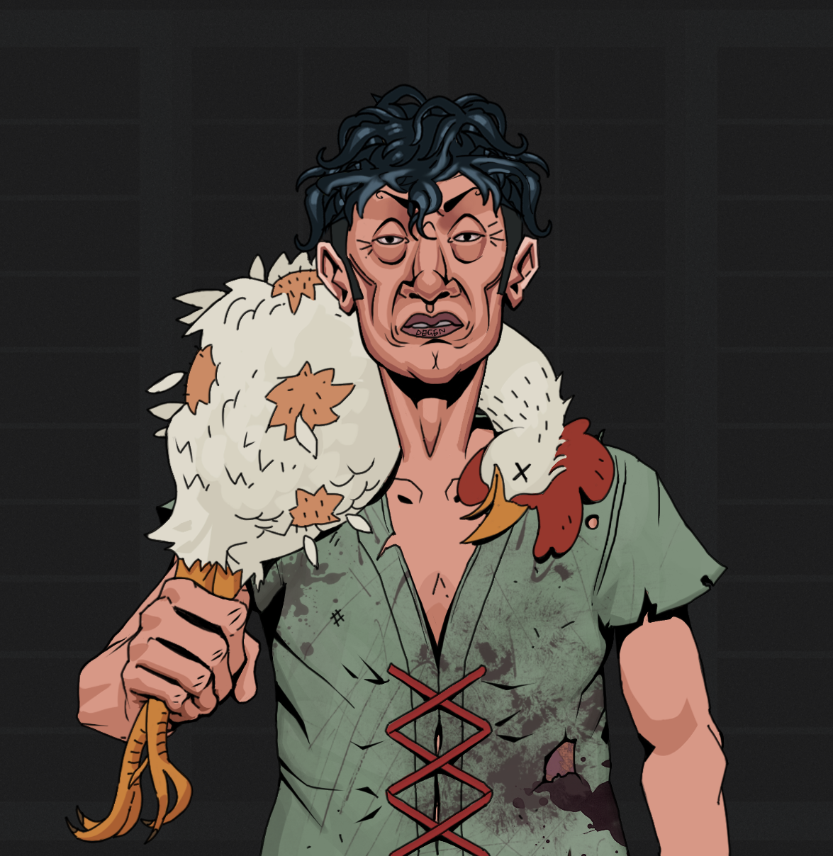 Goro — Degen Dojo fighter