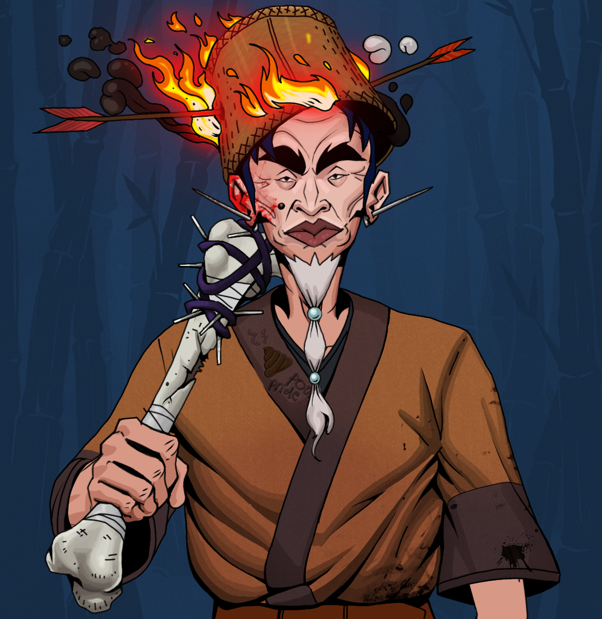 Yuji The Wise — Degen Dojo fighter