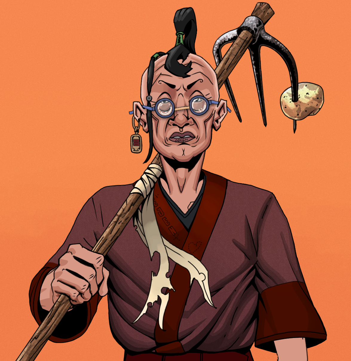 Goro — Degen Dojo fighter