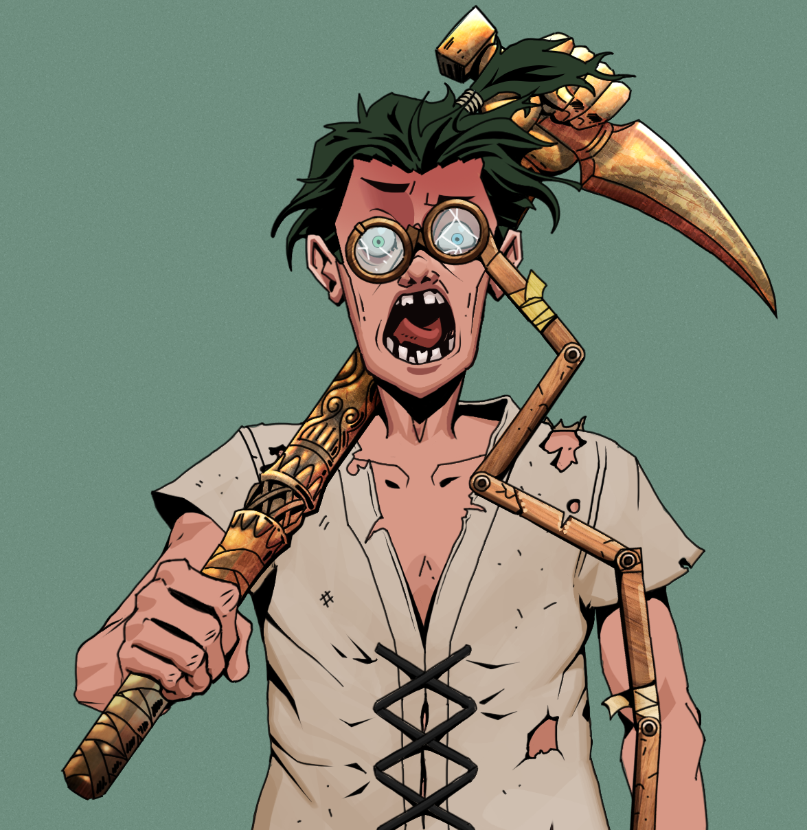 Tokuda — Degen Dojo fighter