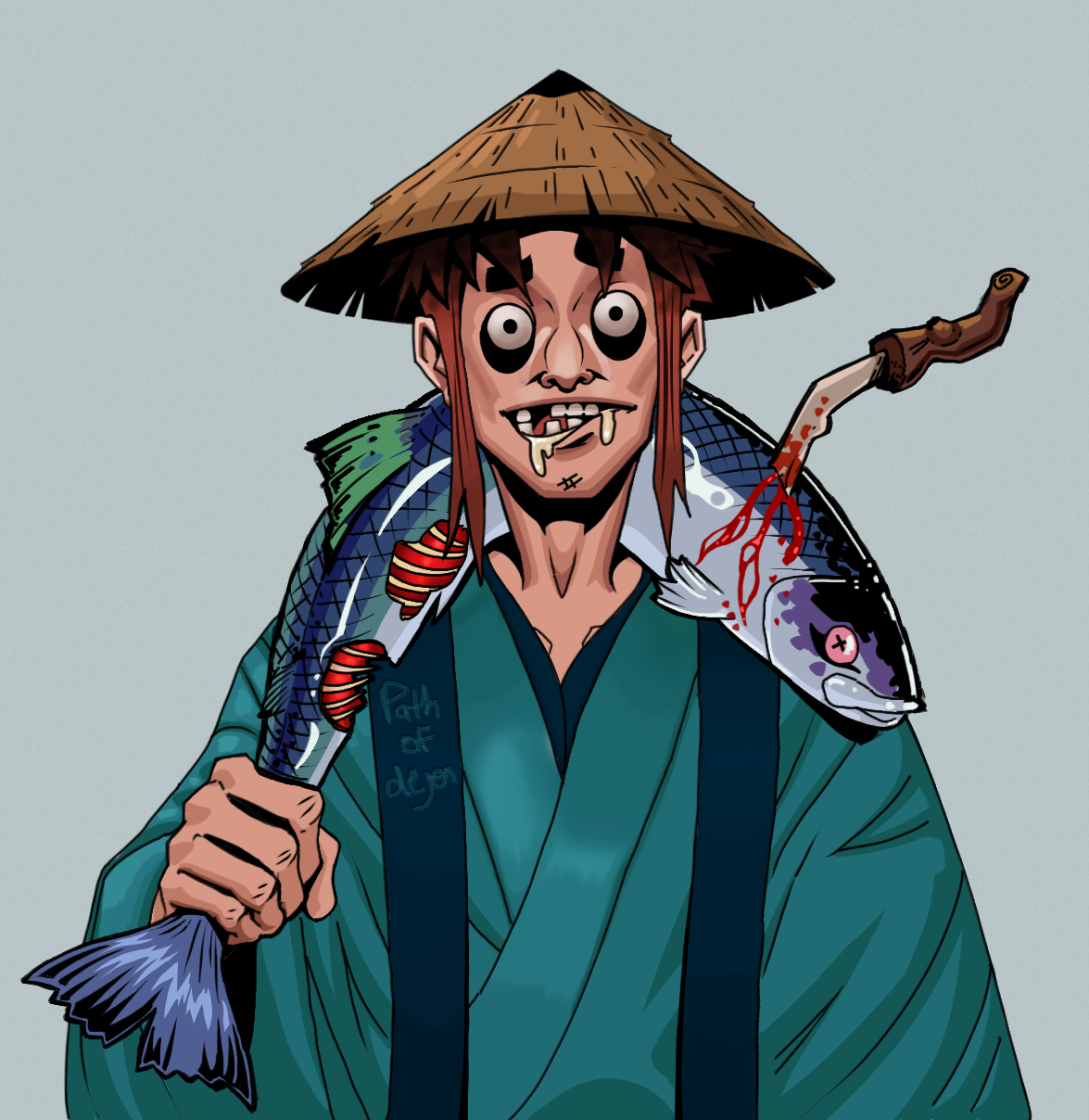 Drooling Azuma — Degen Dojo fighter