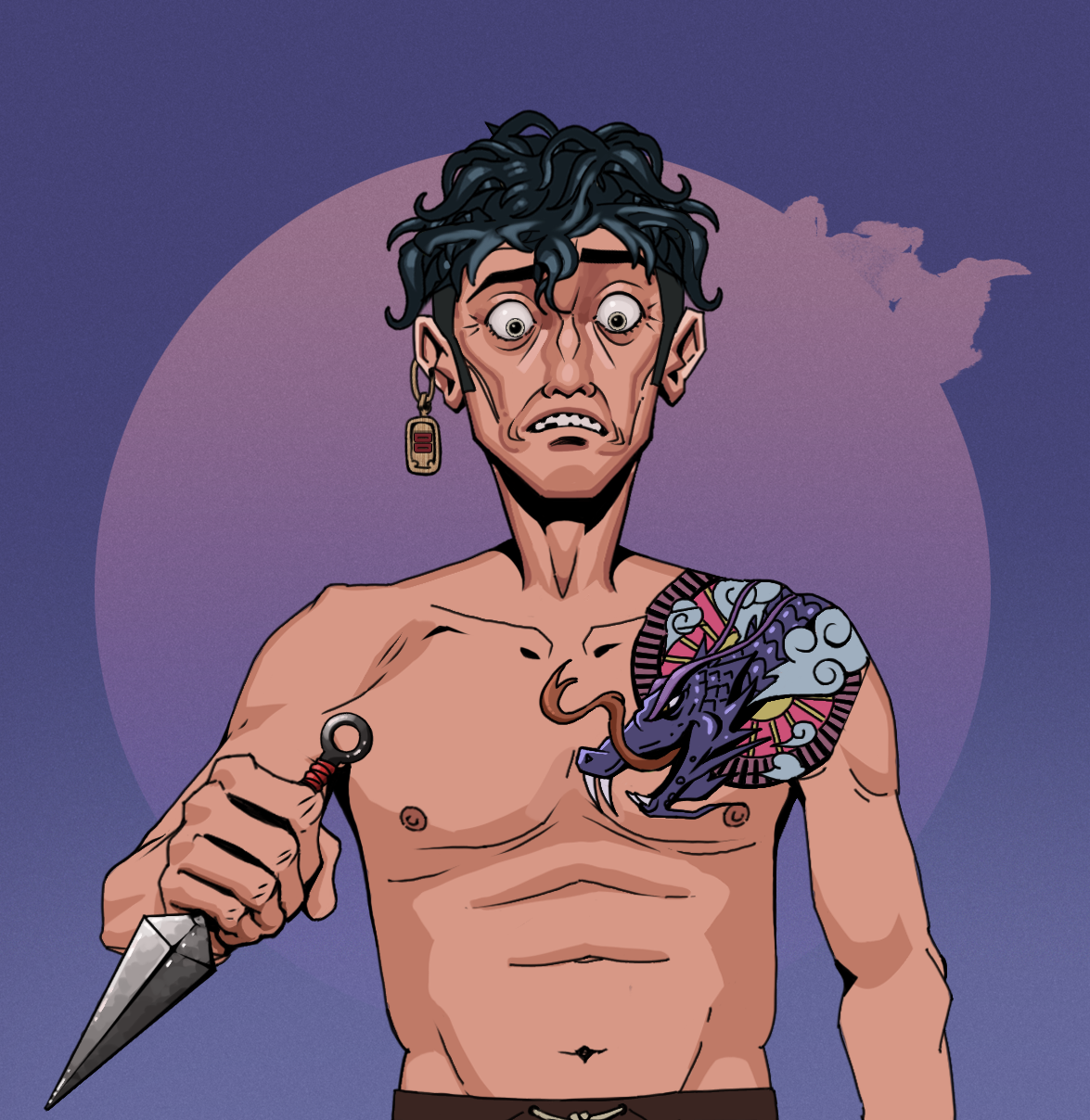 Shitless Botan — Degen Dojo fighter