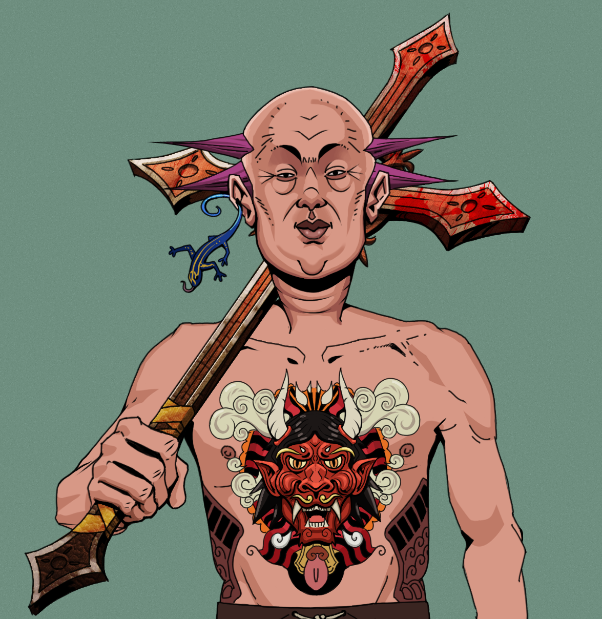 Fat Bob — Degen Dojo fighter