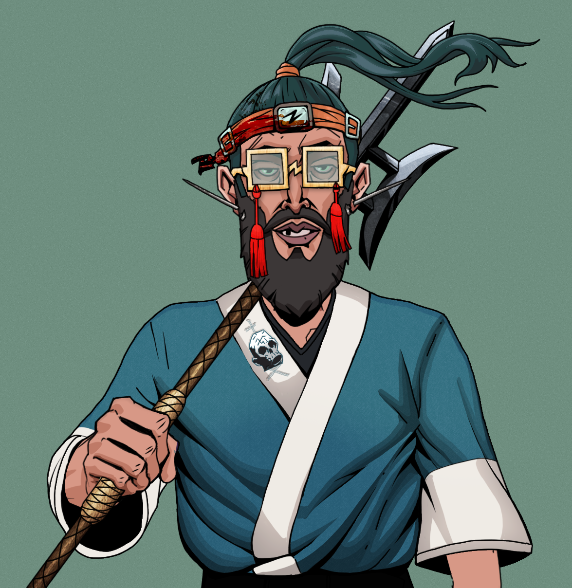 Serious Oleg — Degen Dojo fighter