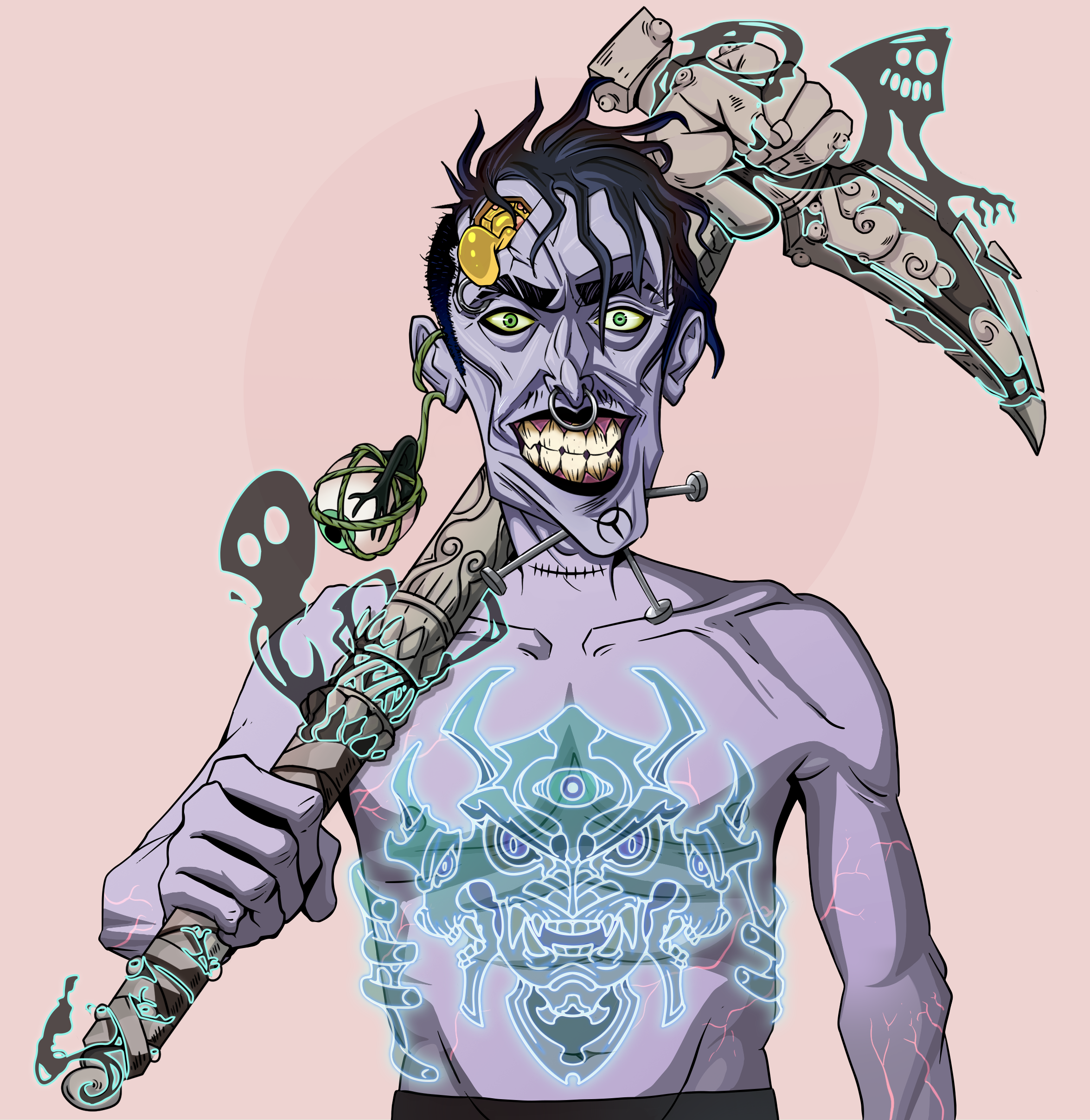 Junichiro Reborn — Degen Dojo fighter