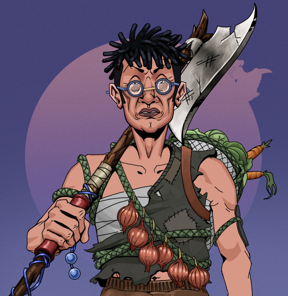 Goro — Degen Dojo fighter