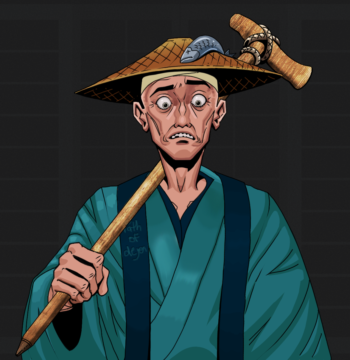 Shitless Botan — Degen Dojo fighter