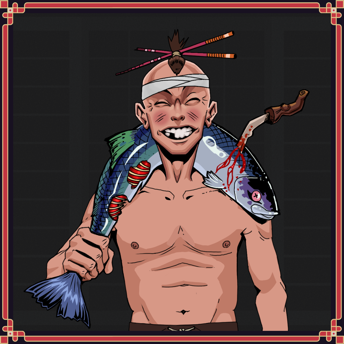 Corrupted Gut Poke — Degen Dojo Special Move
