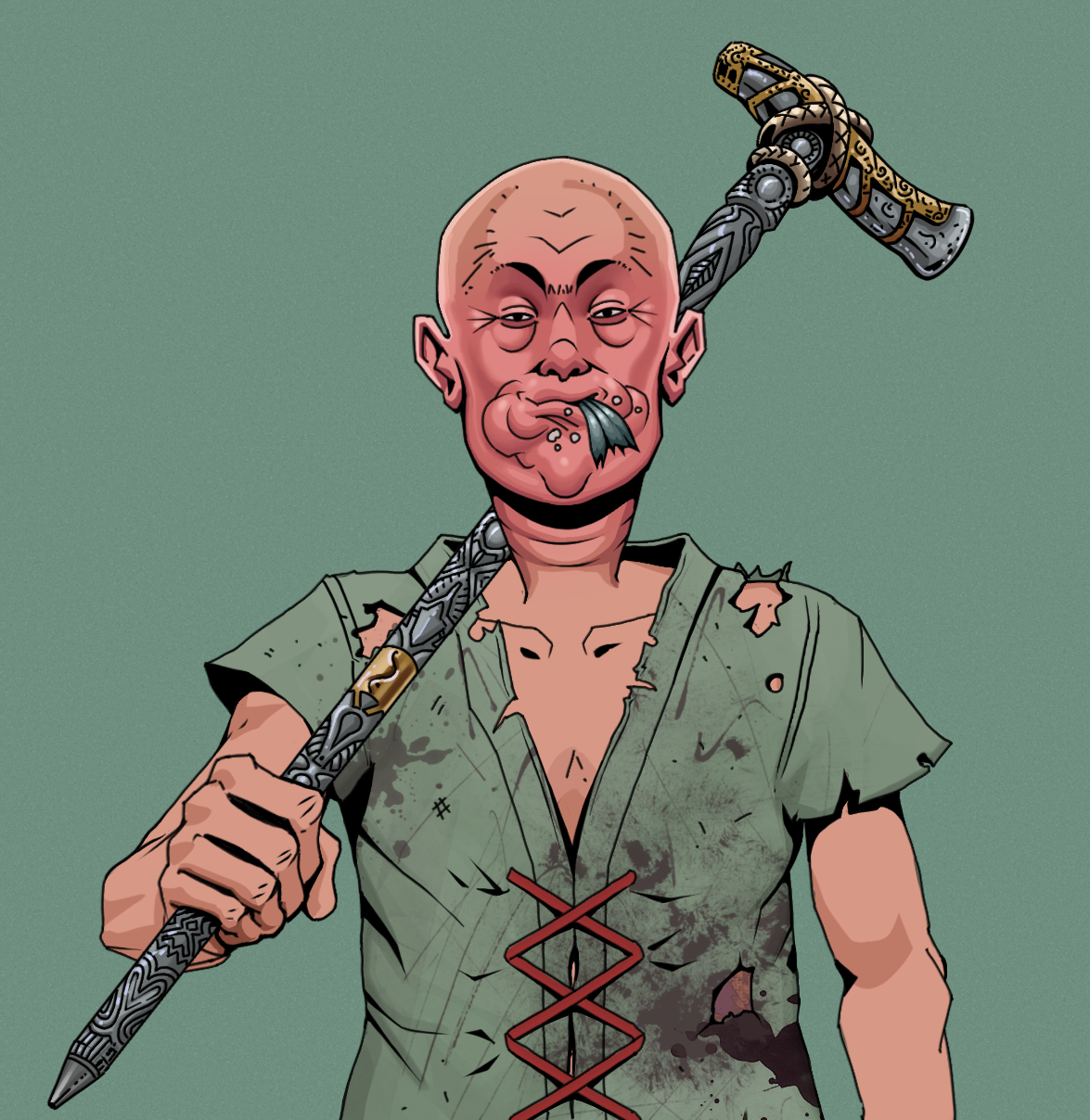 Fatty Bobsticks — Degen Dojo fighter