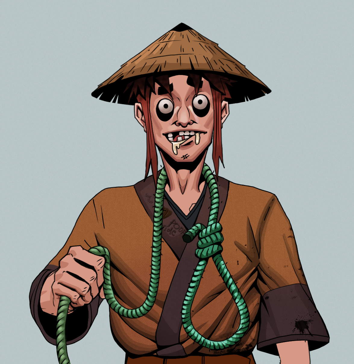 Drooling Azuma — Degen Dojo fighter