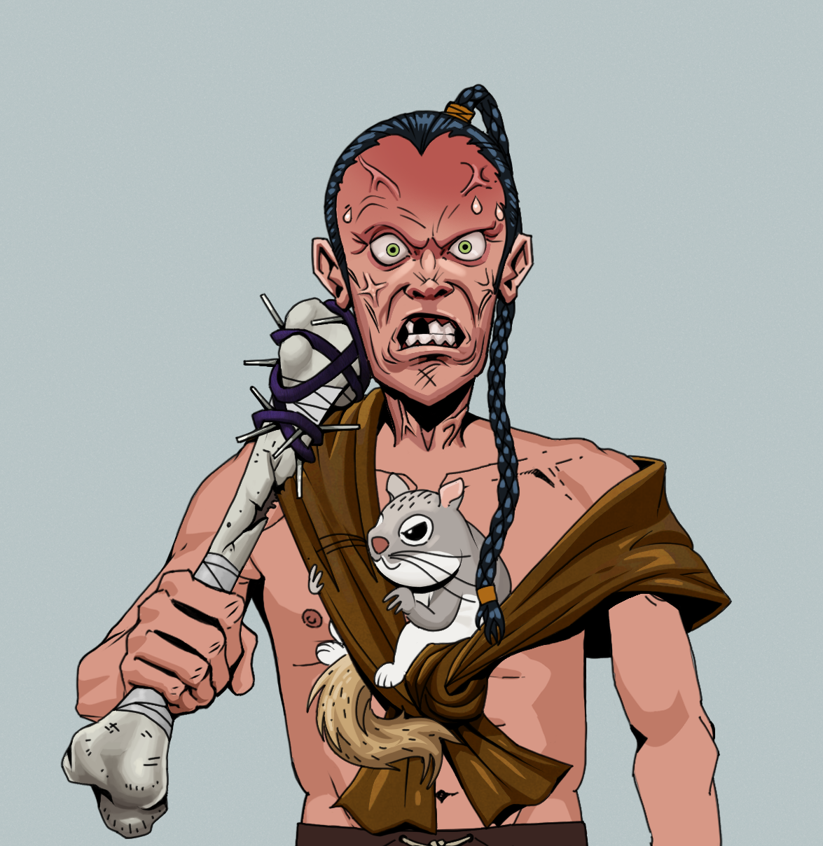 Angry Ikari — Degen Dojo fighter
