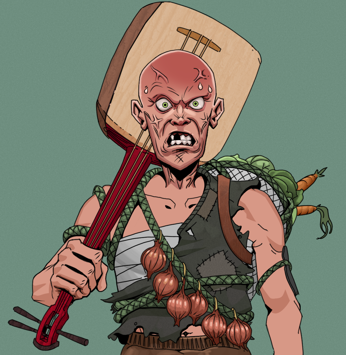 Angry Ikari — Degen Dojo fighter