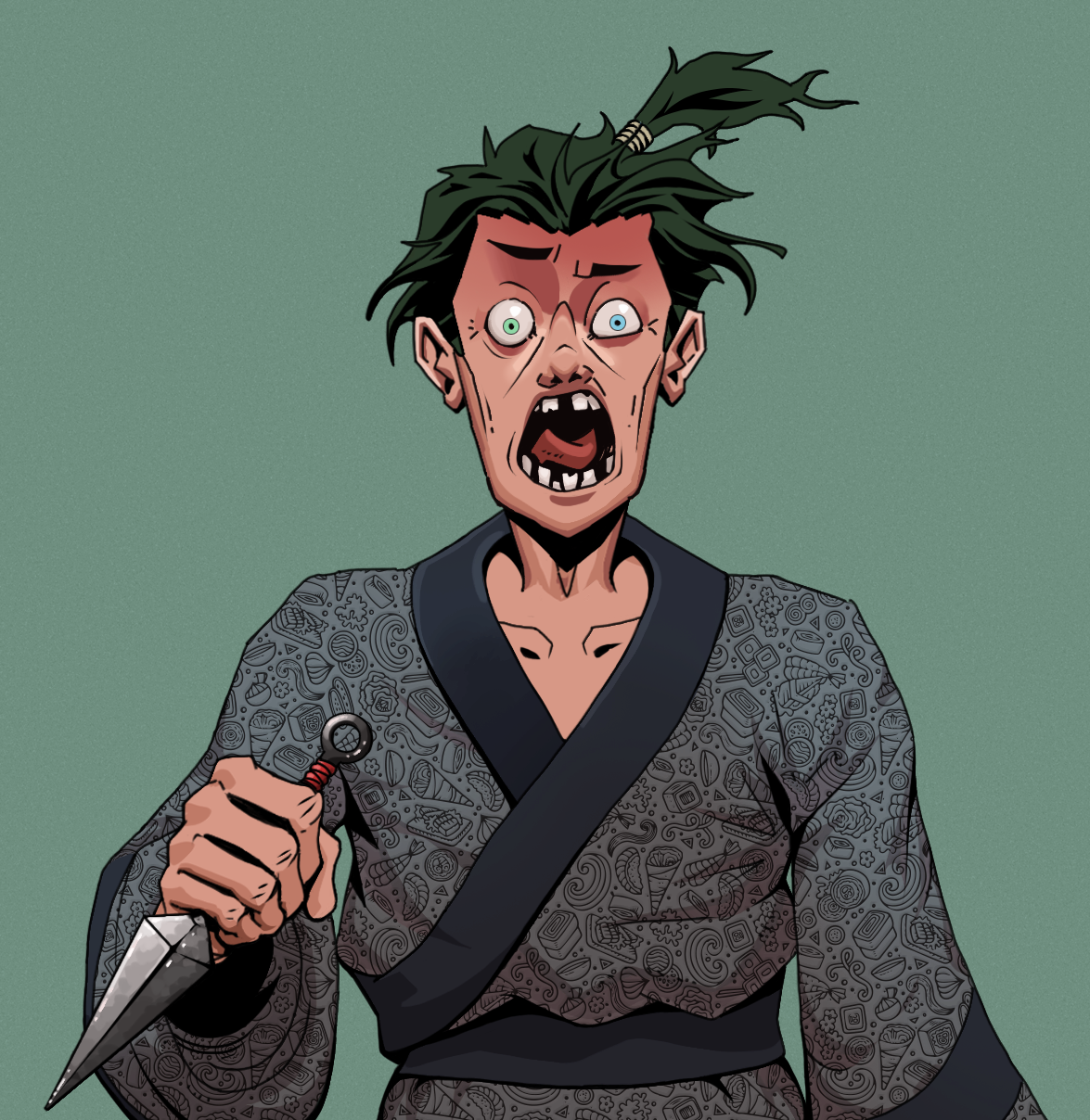 Tokuda — Degen Dojo fighter