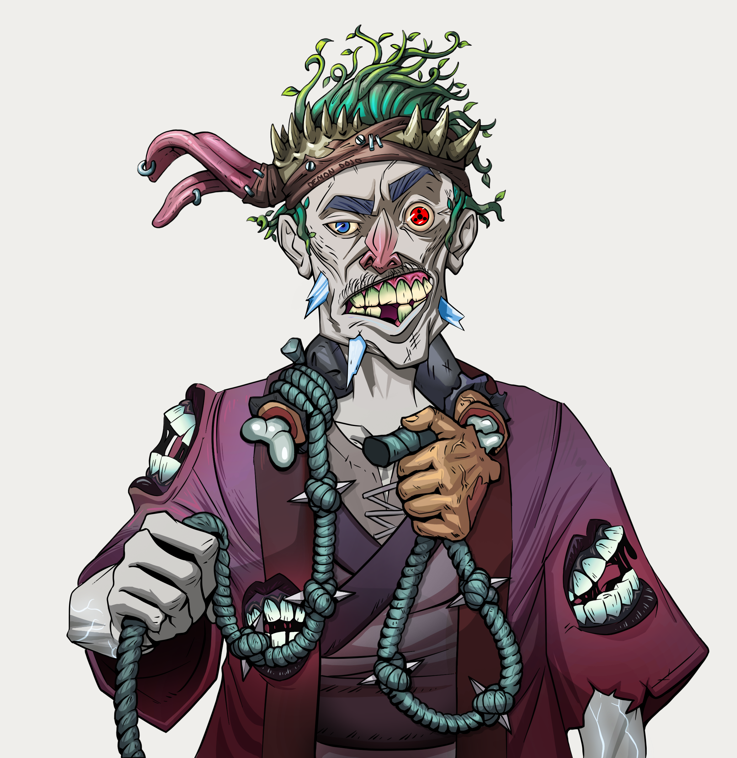 Akuma — Degen Dojo fighter