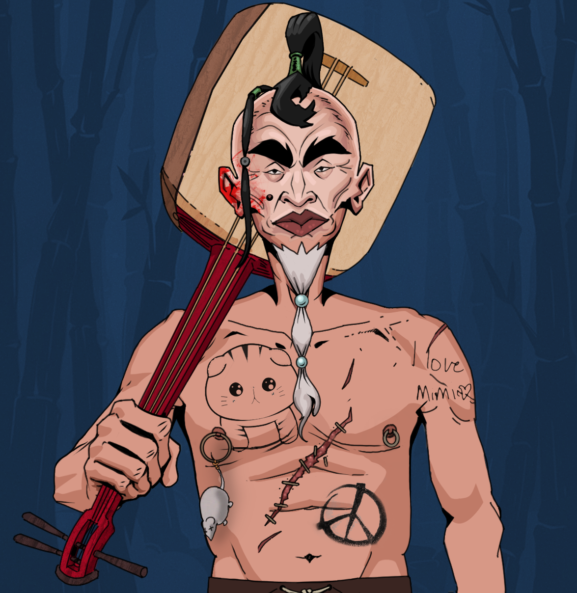 Yuji The Wise — Degen Dojo fighter