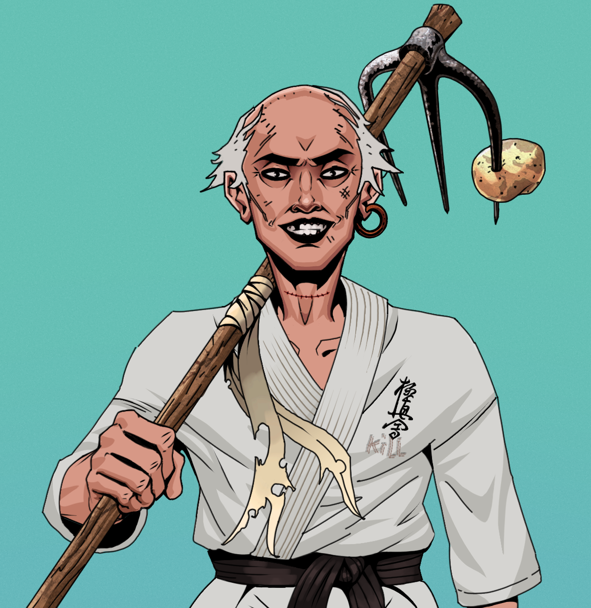 Junichiro Reborn — Degen Dojo fighter