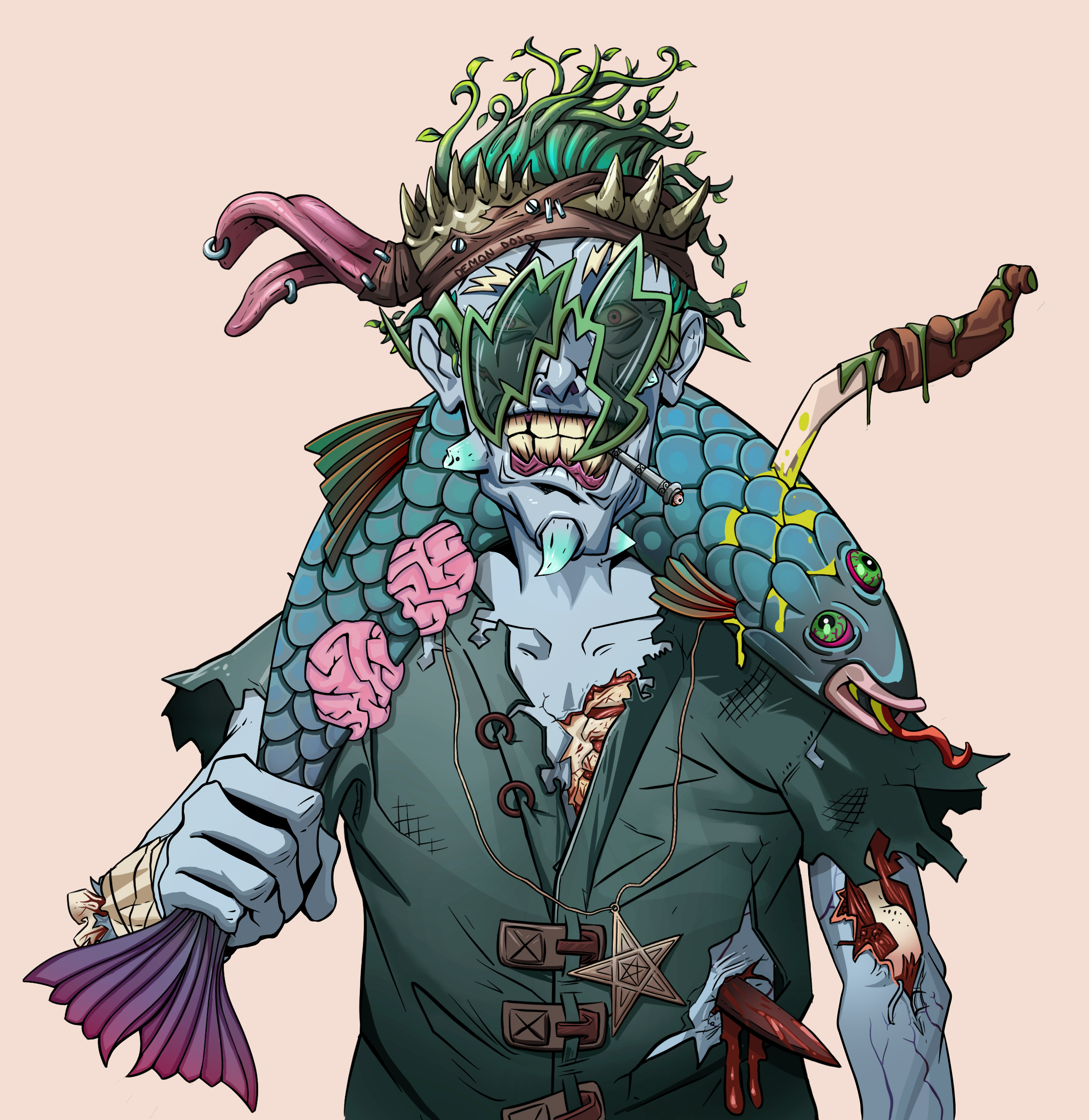 One-Eyed Itsuki — Degen Dojo fighter