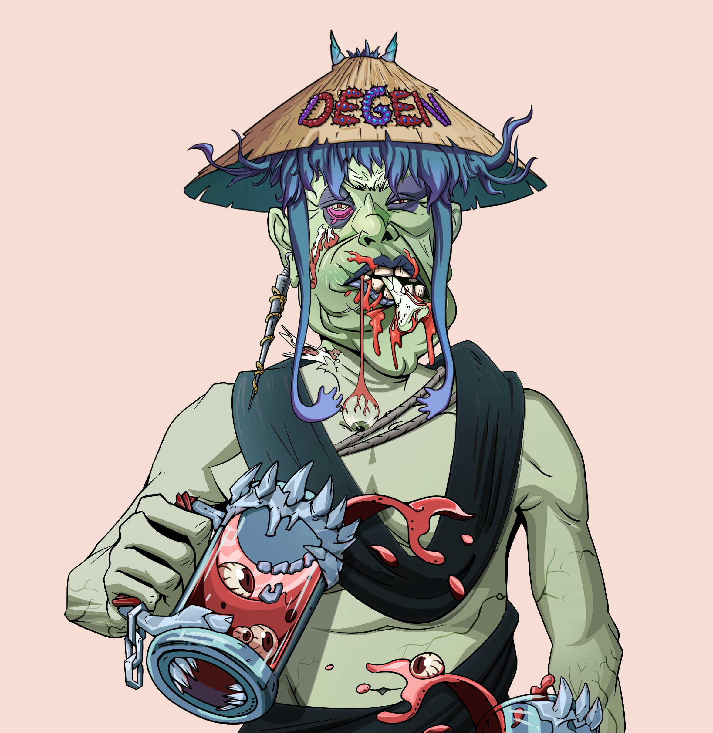 Fatty Bobsticks — Degen Dojo fighter