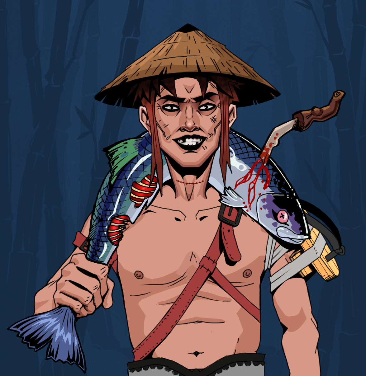 Junichiro Reborn — Degen Dojo fighter