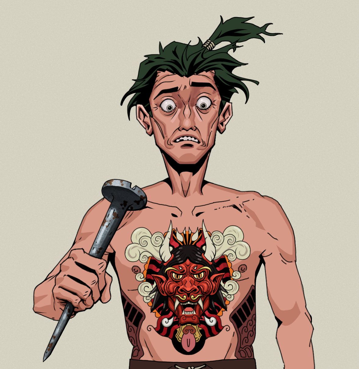 Shitless Botan — Degen Dojo fighter
