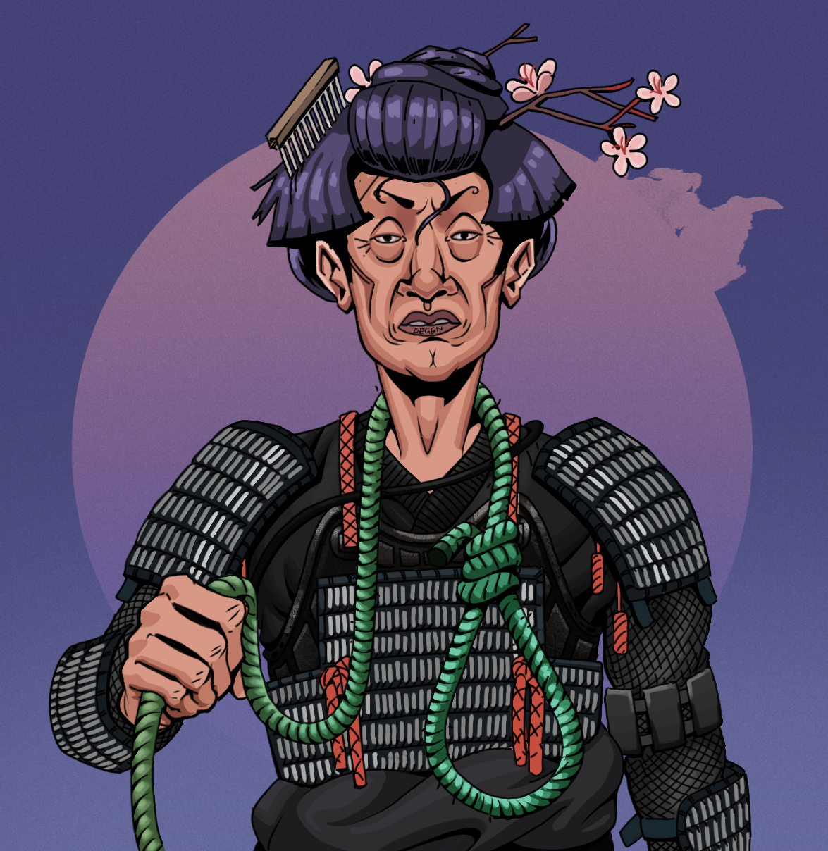 Goro — Degen Dojo fighter