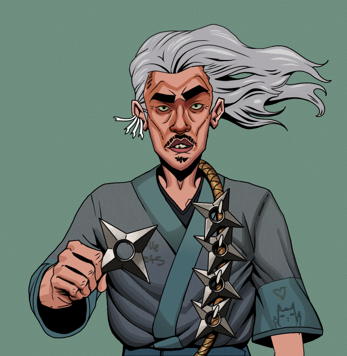 Gloomy Masumi — Degen Dojo fighter