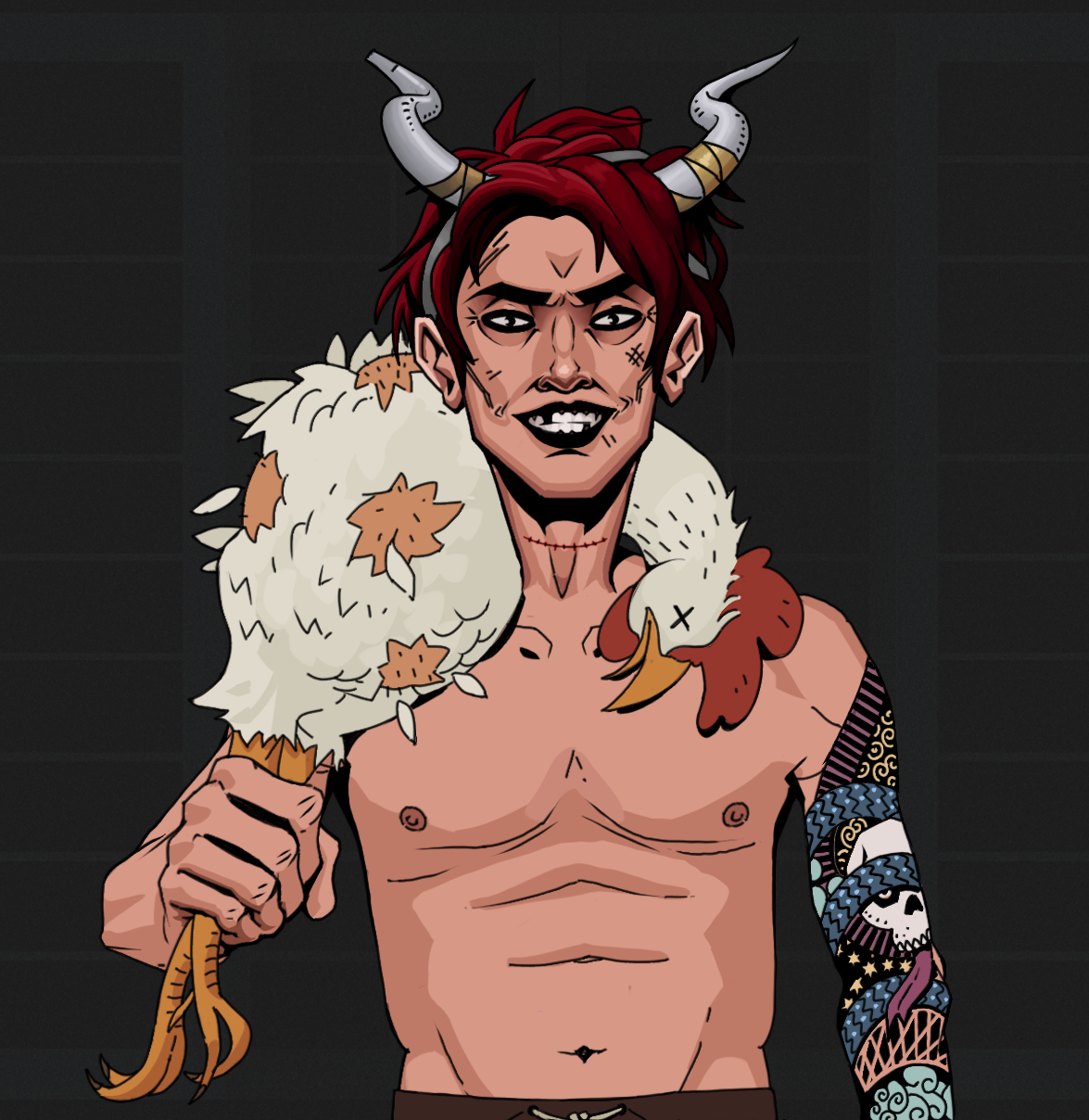 Junichiro Reborn — Degen Dojo fighter