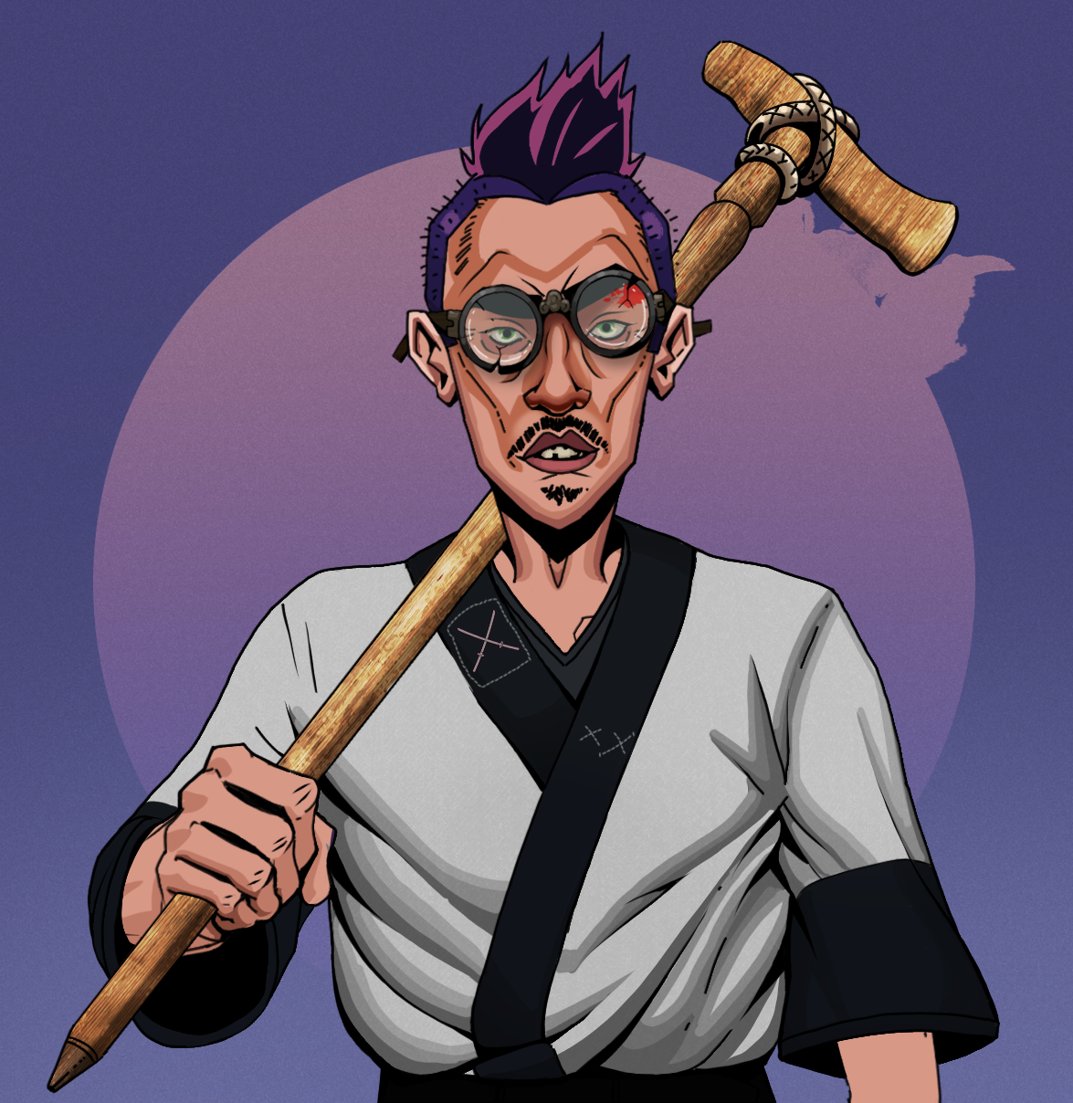 Gloomy Masumi — Degen Dojo fighter