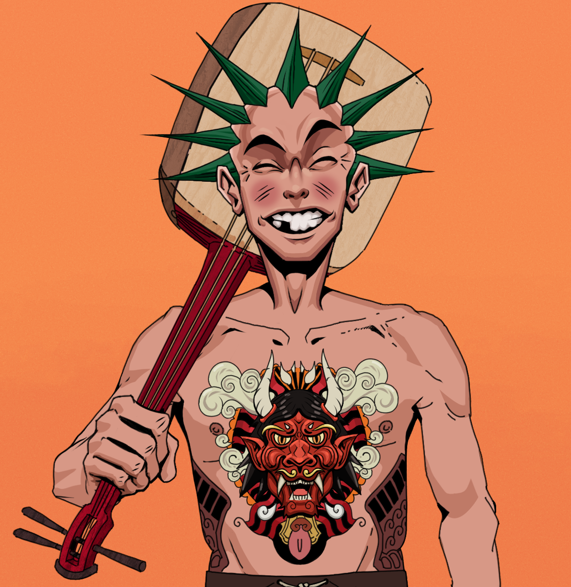 Cheery Haru — Degen Dojo fighter