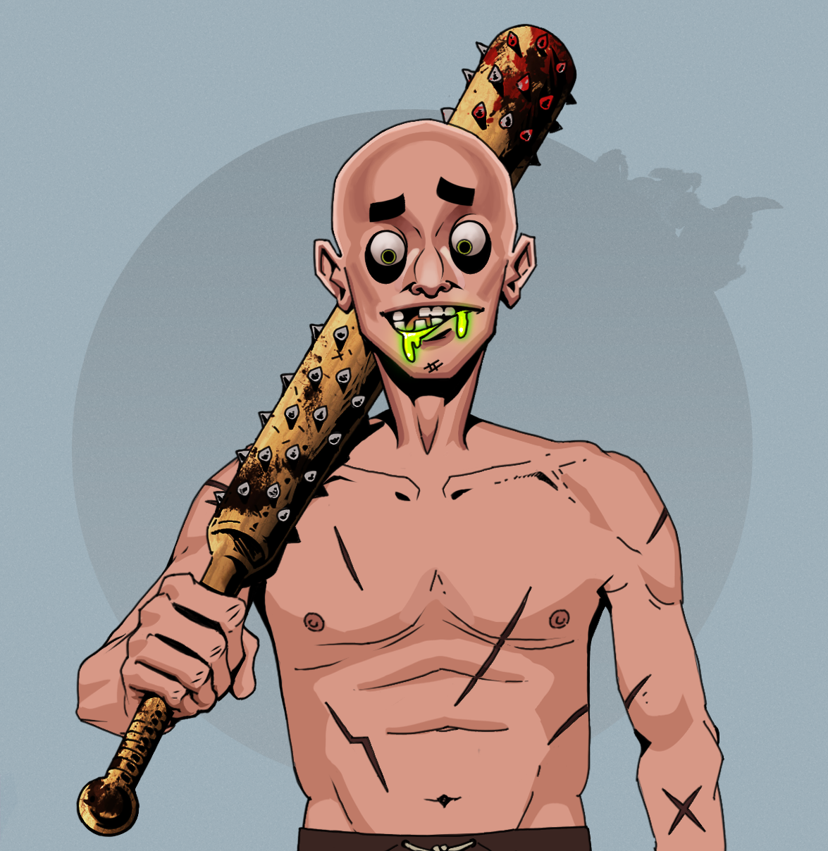 Toxic Azuma — Degen Dojo fighter