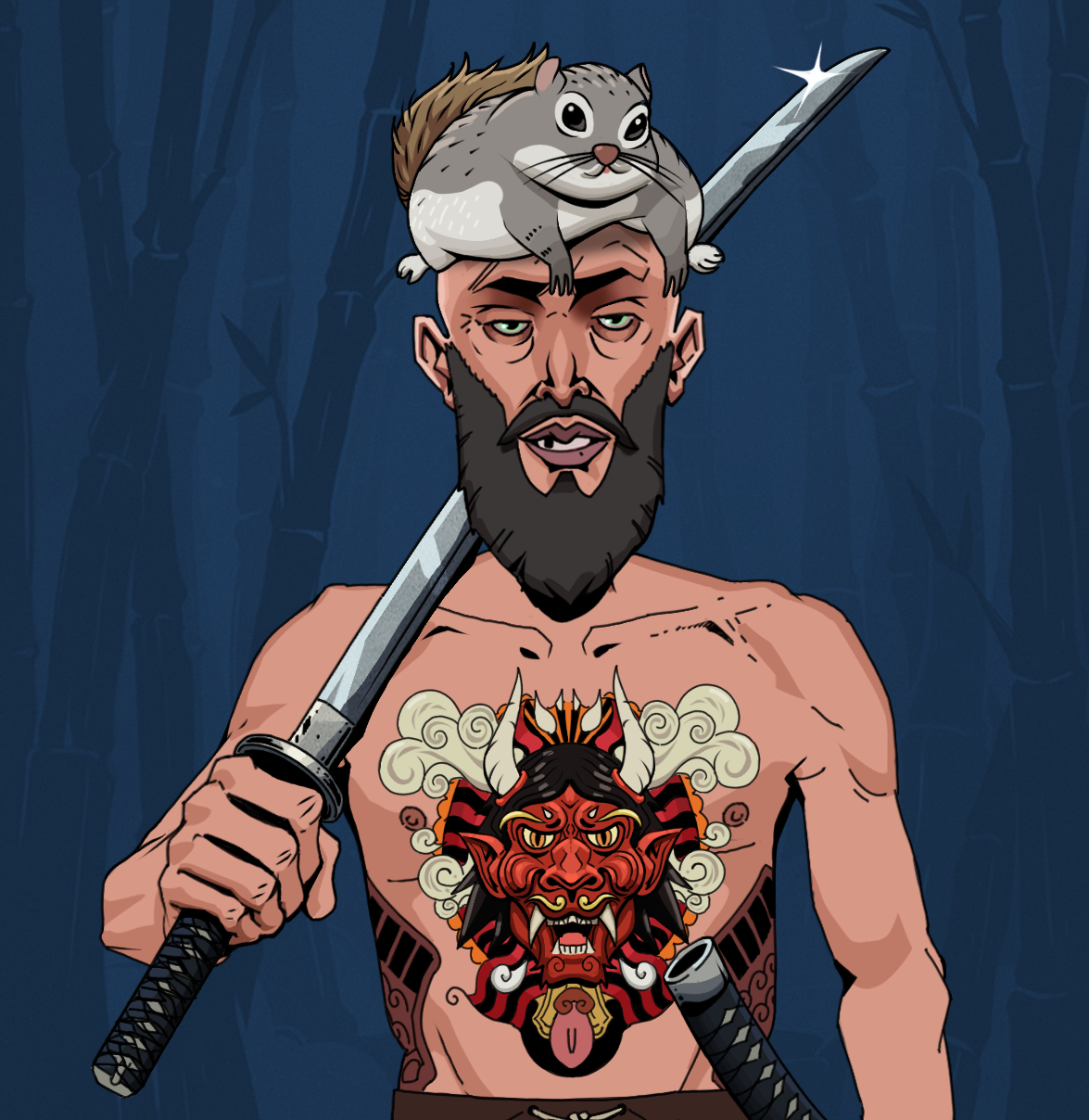 Serious Oleg — Degen Dojo fighter