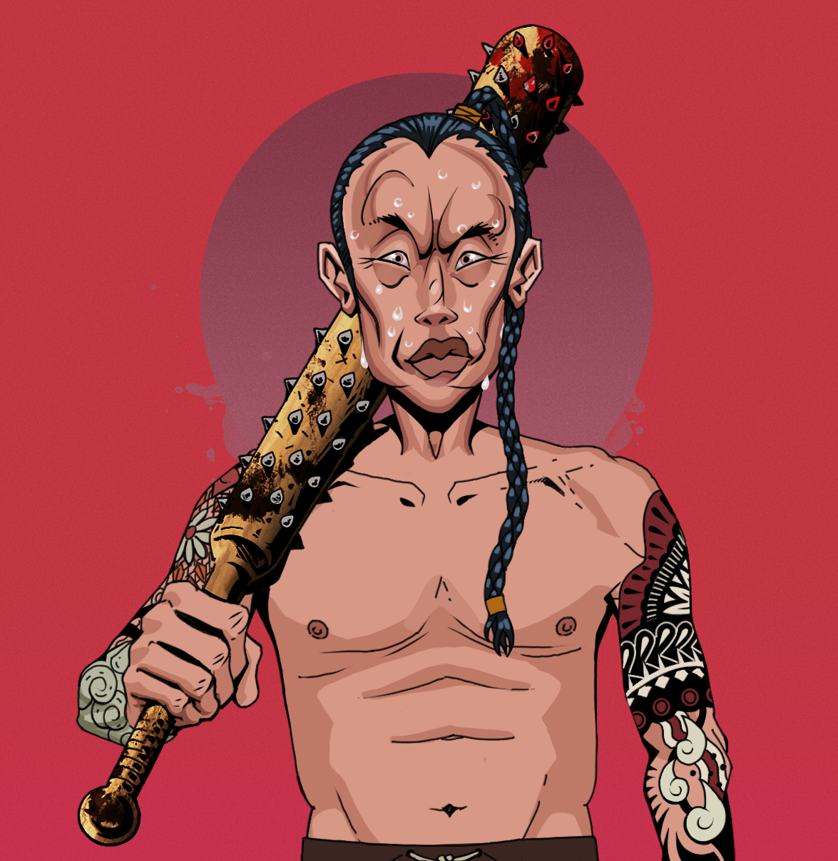 Stresshead Rin — Degen Dojo fighter