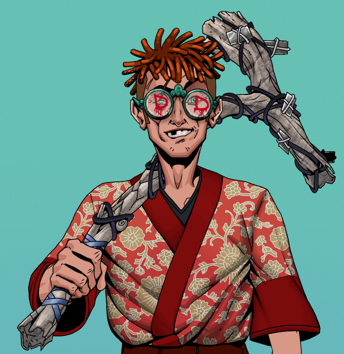 One-Eyed Itsuki — Degen Dojo fighter
