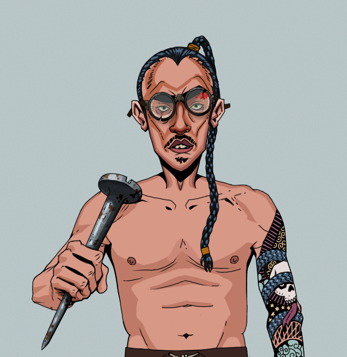 Gloomy Masumi — Degen Dojo fighter