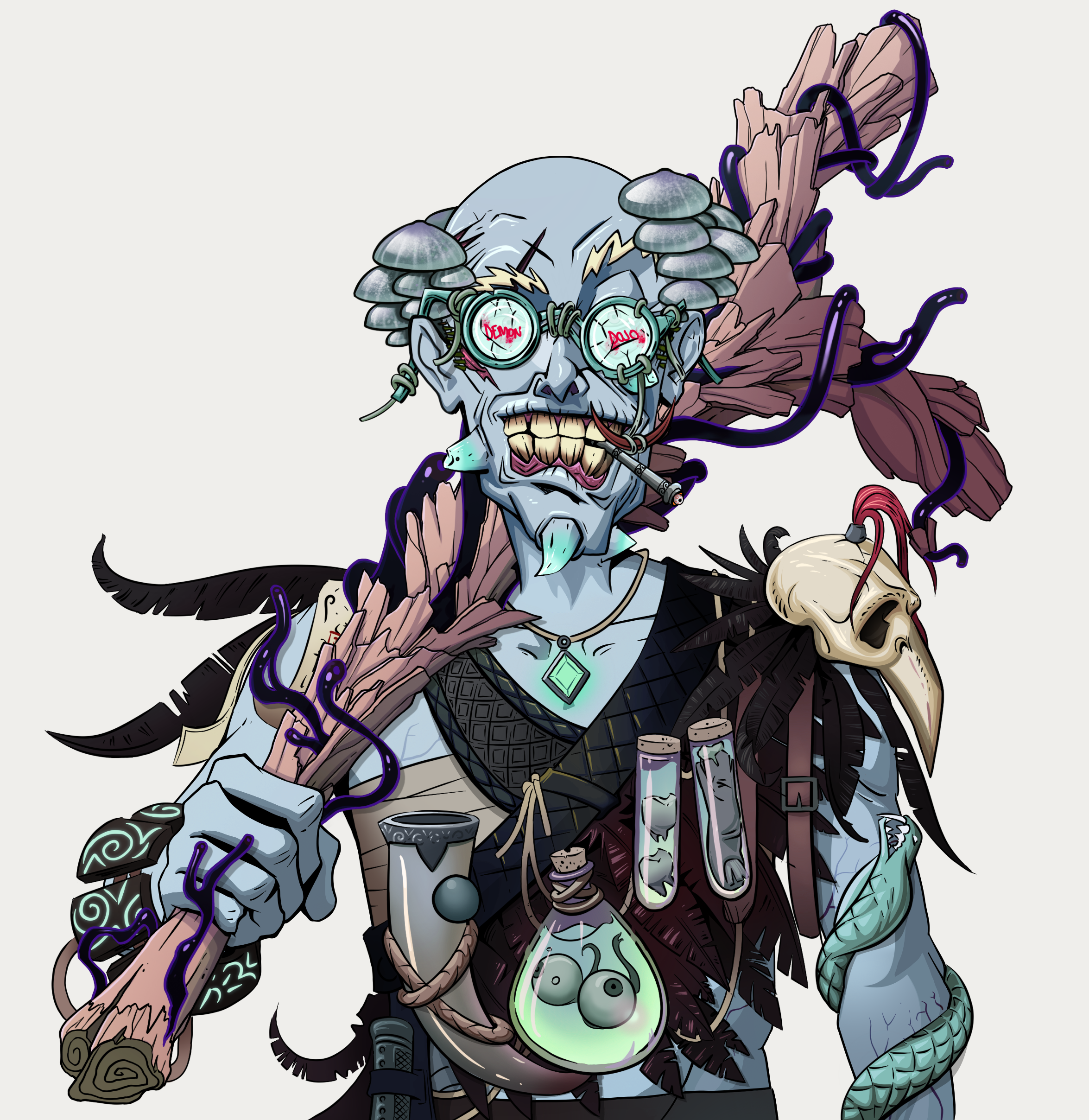 One-Eyed Itsuki — Degen Dojo fighter