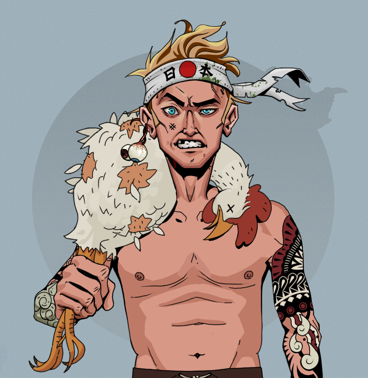 Akuma — Degen Dojo fighter