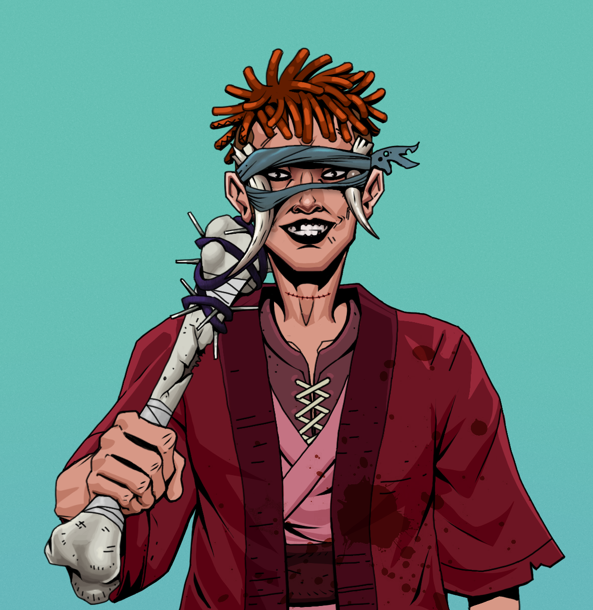 Junichiro Reborn — Degen Dojo fighter