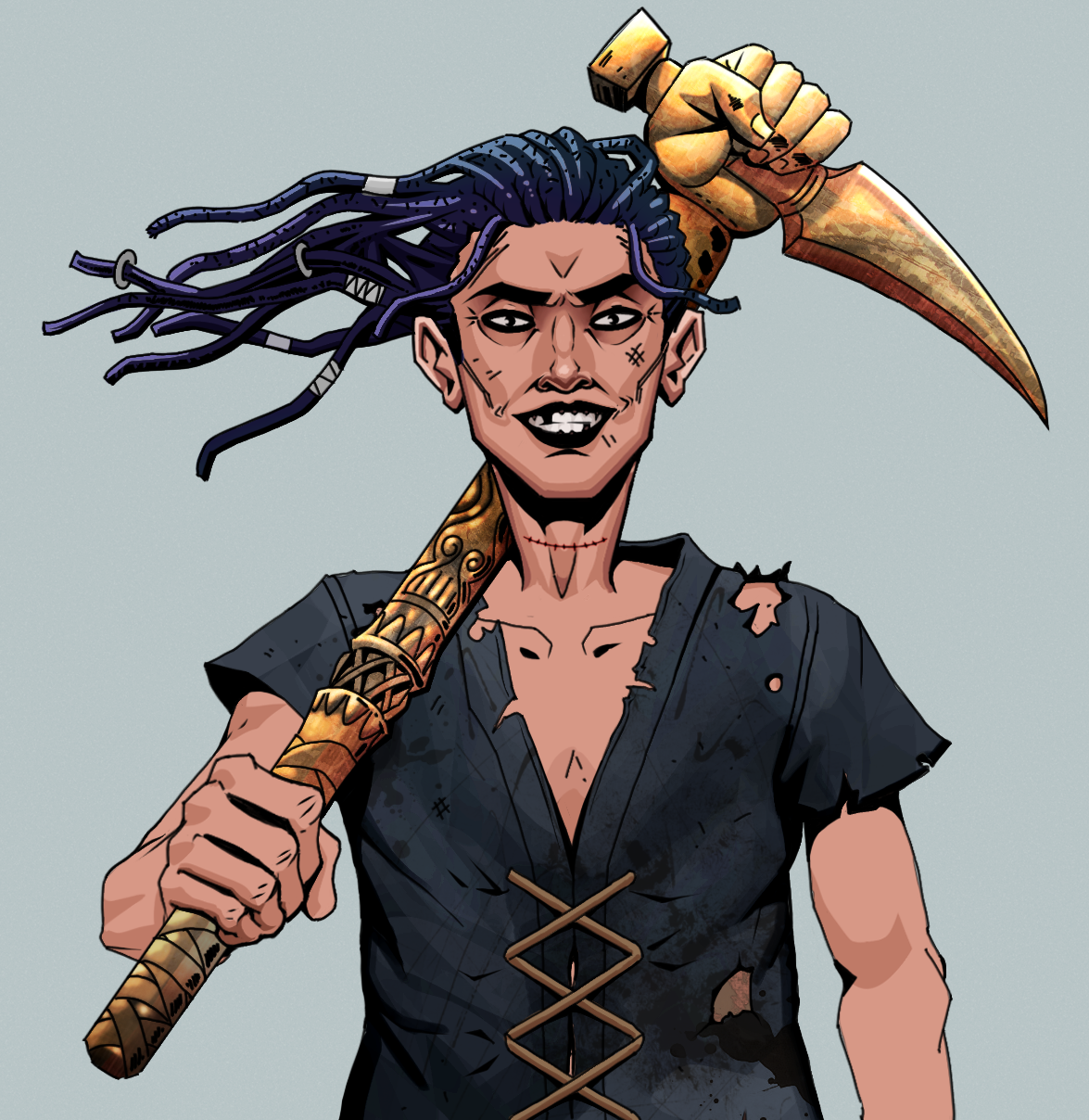 Junichiro Reborn — Degen Dojo fighter