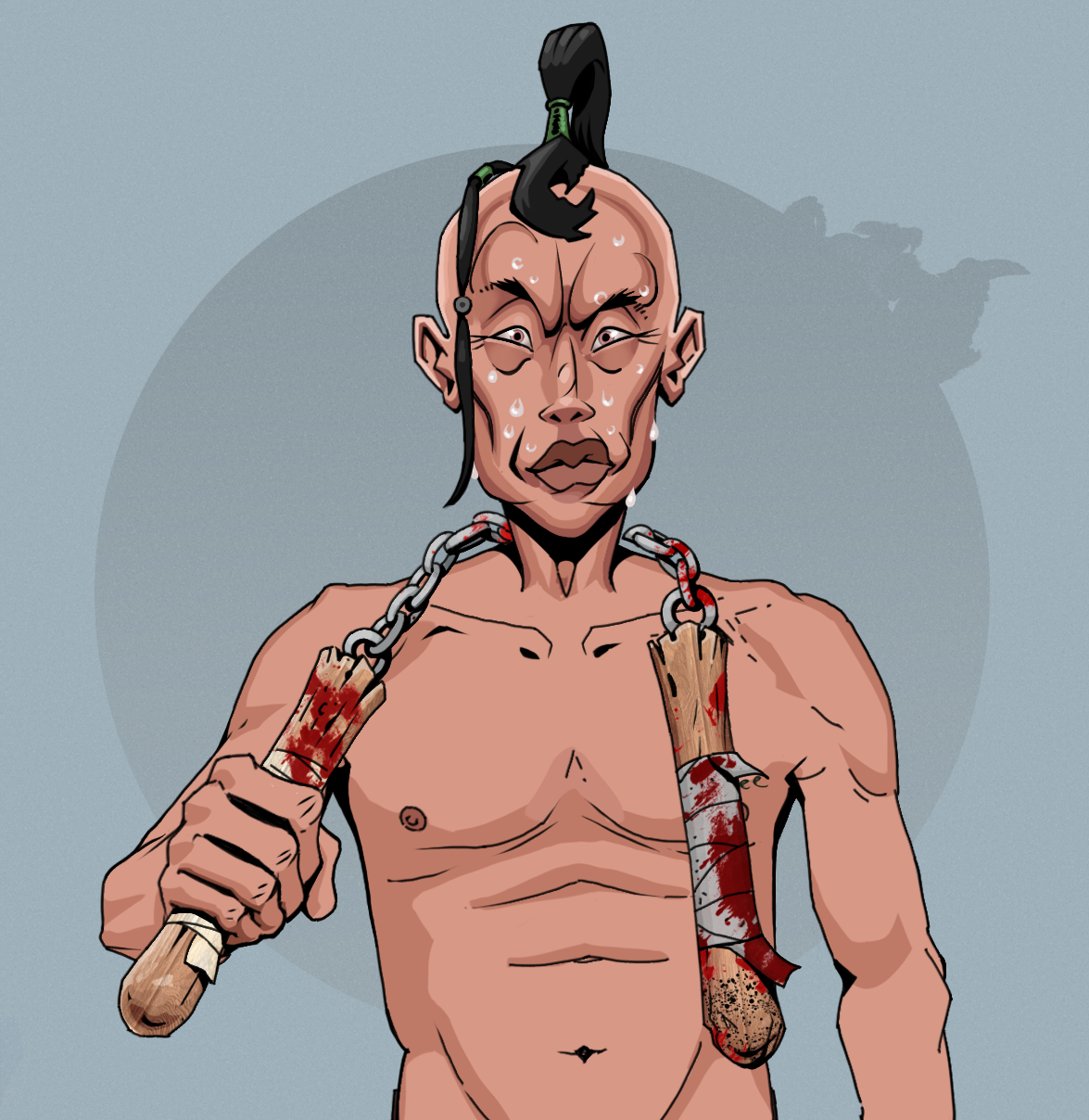 Stresshead Rin — Degen Dojo fighter
