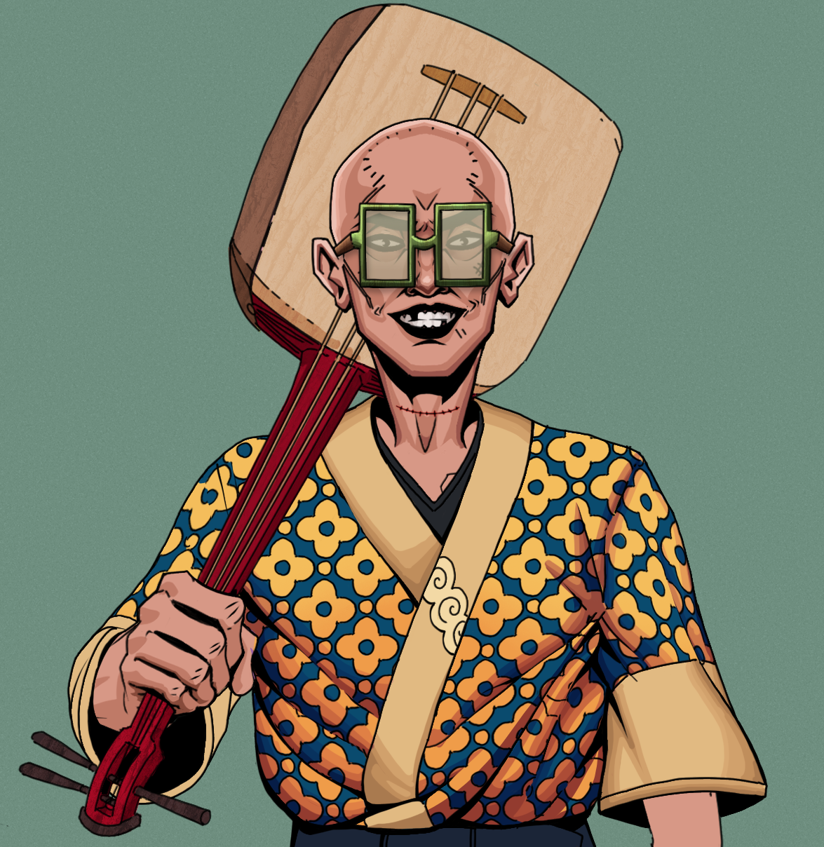 Junichiro Reborn — Degen Dojo fighter