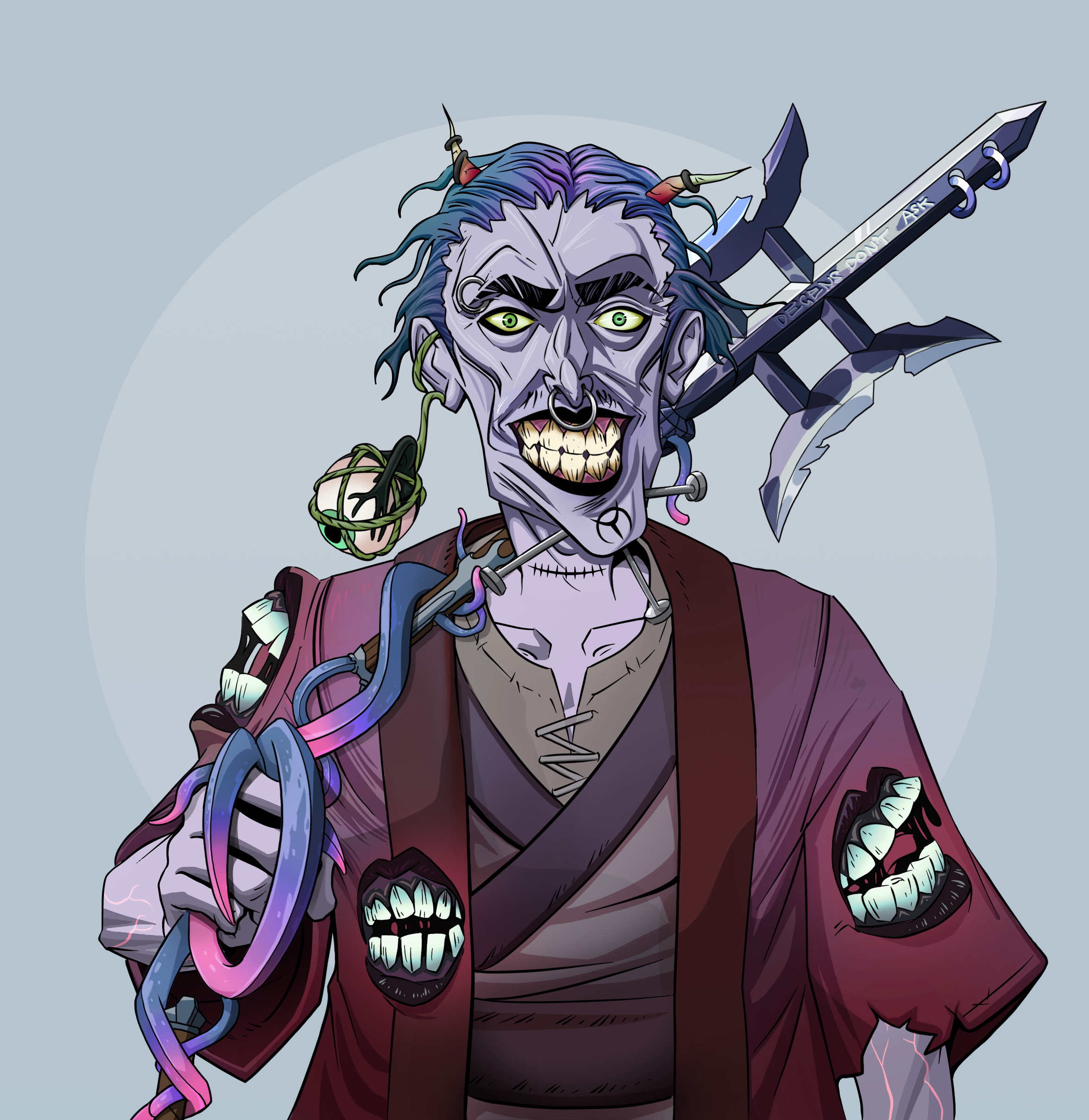 Junichiro Reborn — Degen Dojo fighter