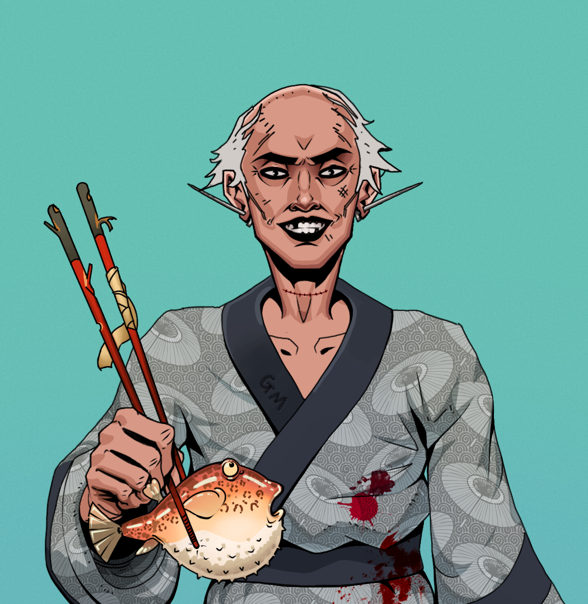 Junichiro Reborn — Degen Dojo fighter
