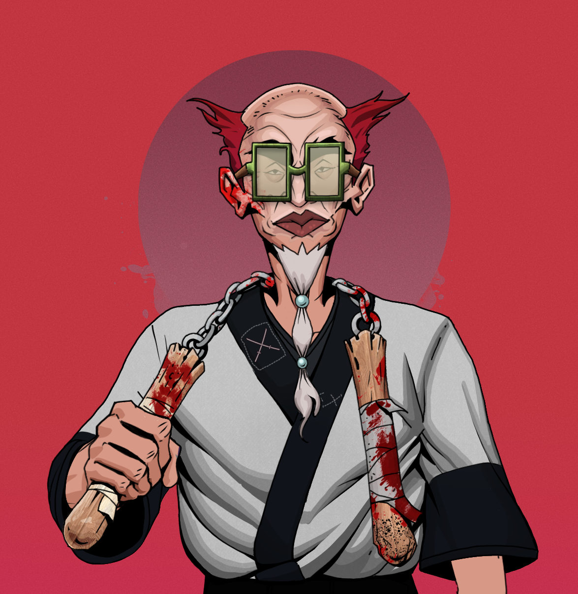 Yuji The Wise — Degen Dojo fighter