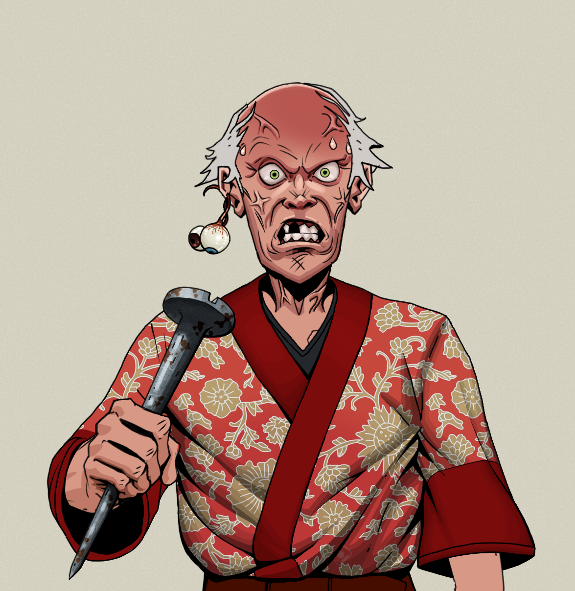 Angry Ikari — Degen Dojo fighter
