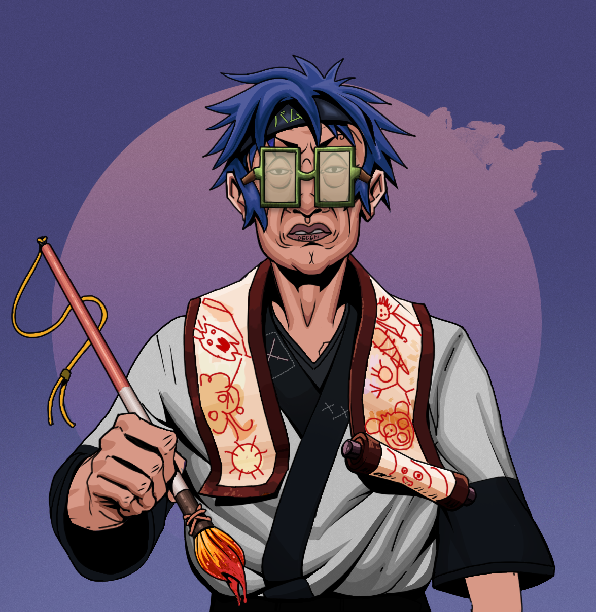 Goro — Degen Dojo fighter