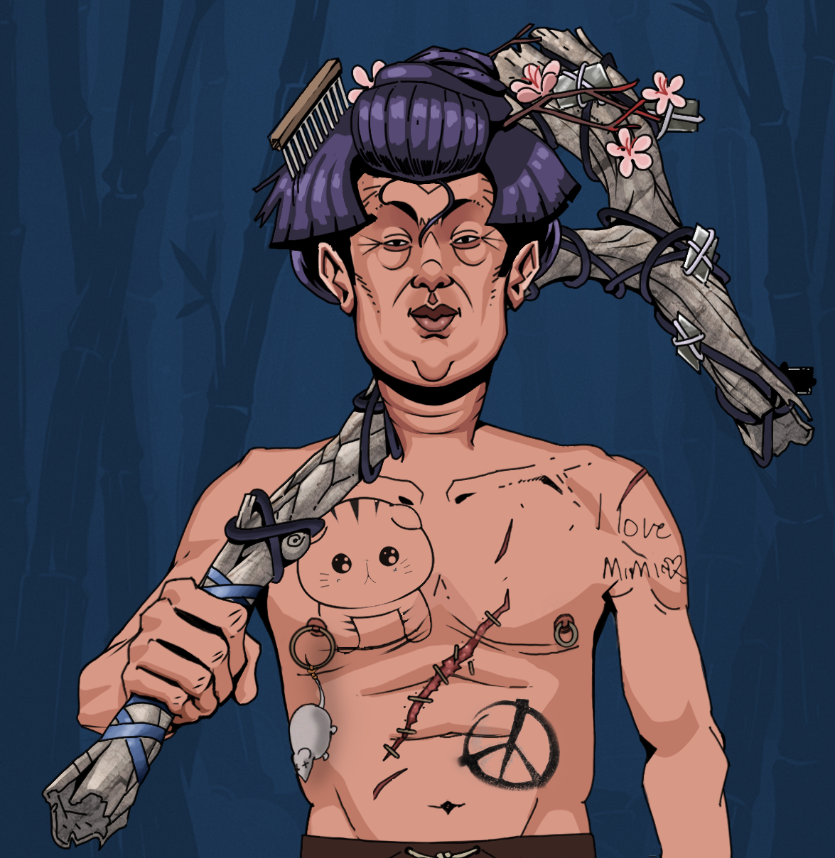 Fat Bob — Degen Dojo fighter