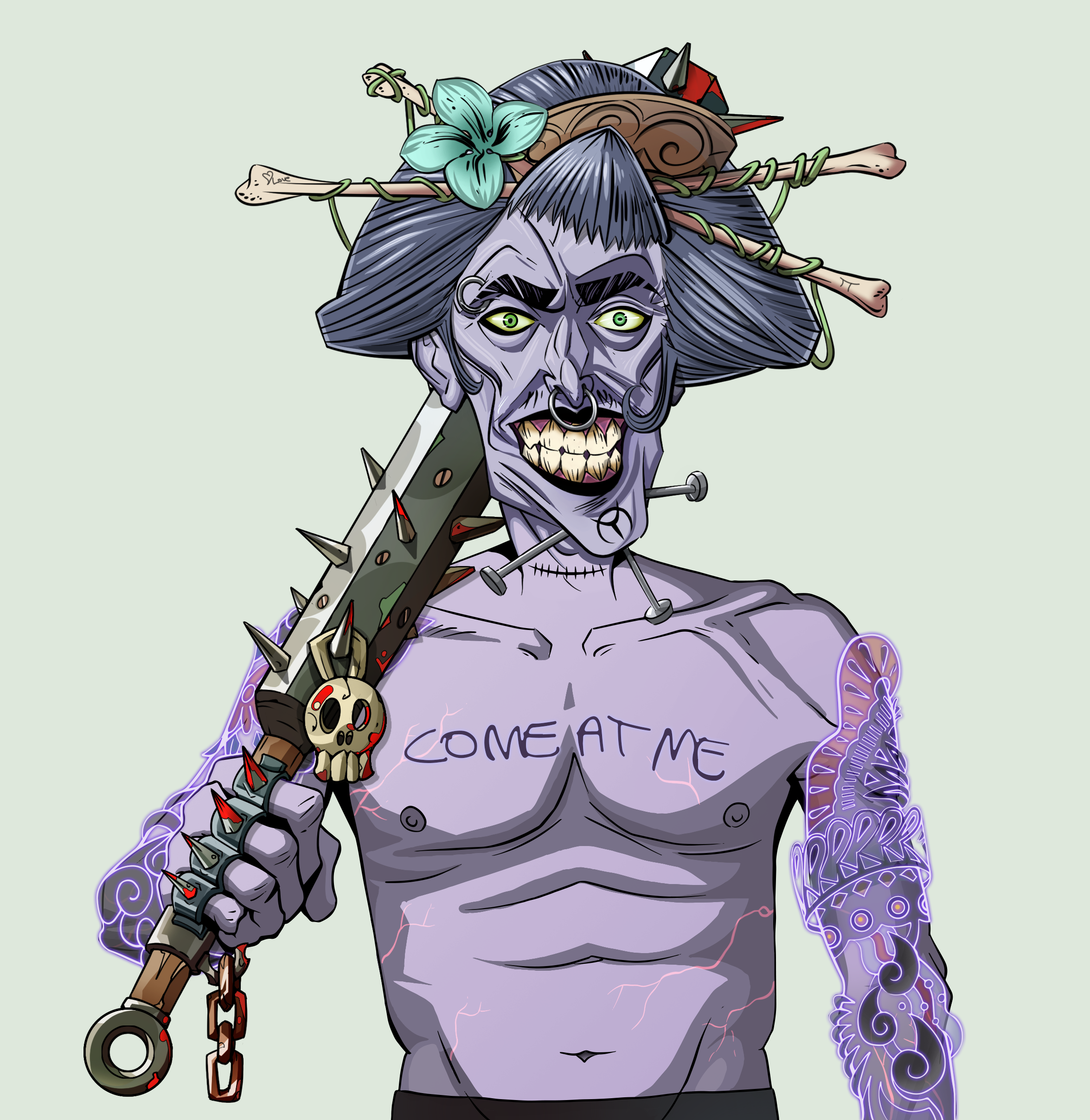 Junichiro Reborn — Degen Dojo fighter